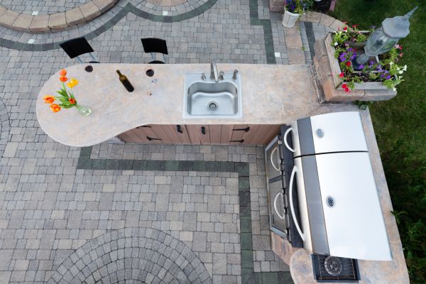 Outdoor Sink Installation in Mansfield